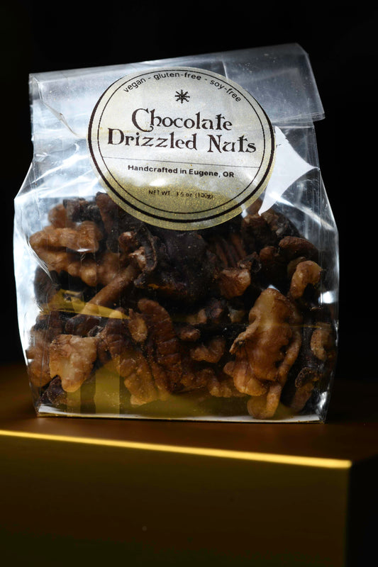 Chocolate Drizzled Nuts