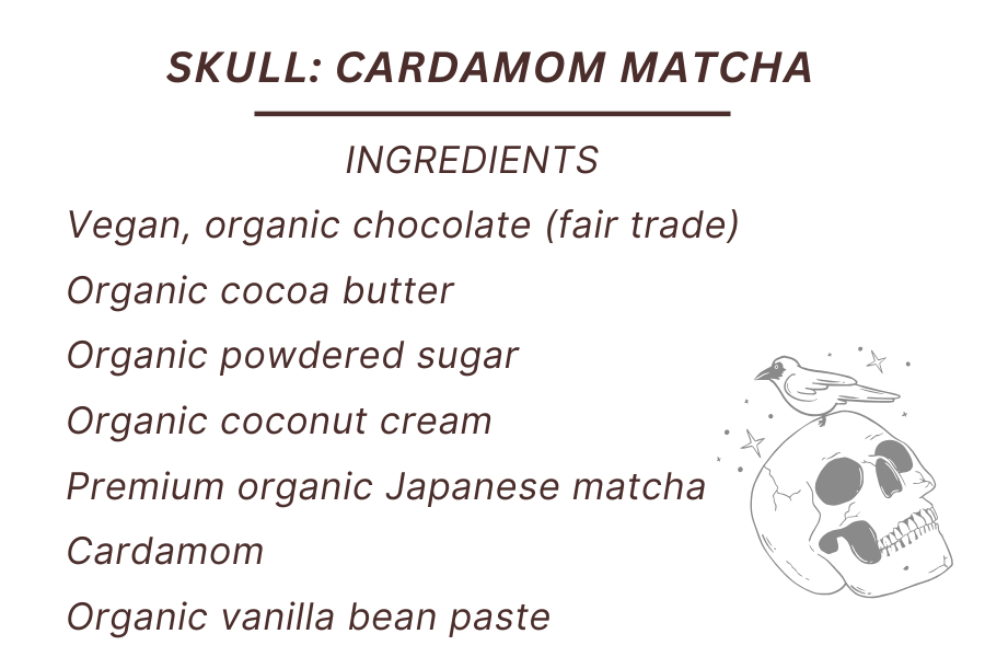 Custom Box Flavor Key and Ingredients