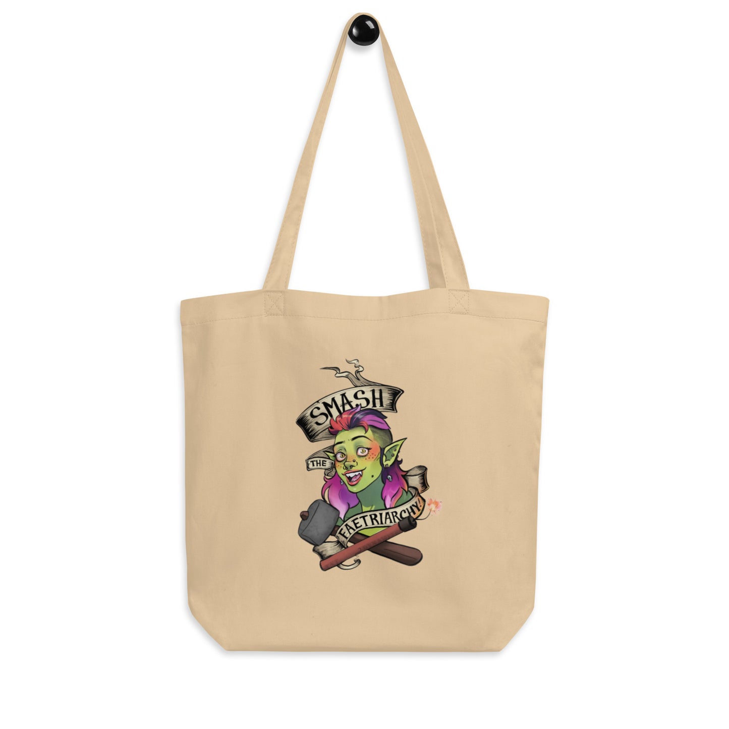 Smash the Faetriarchy! (Eco Tote Bag)